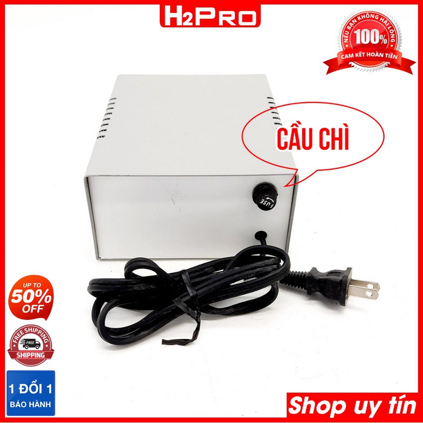 Biến áp tự ngẫu Kawa 500W H2Pro, bộ đổi nguồn 220v sang 110v, 100V 500w chính hãng