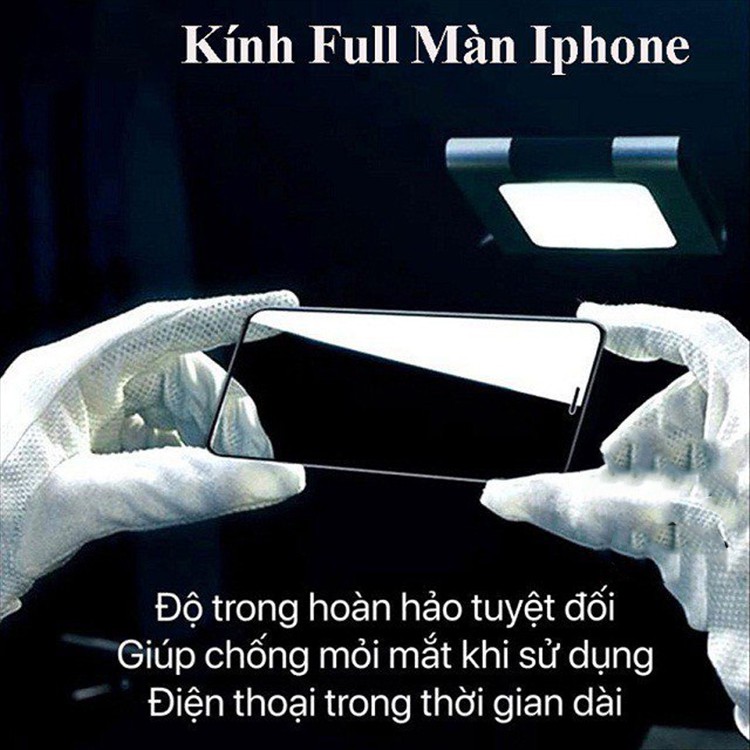 💎Loại Xịn💎Kính Cường Lực IPhone Có 13 ProMax Full Chống Bám Vân Tay Hoco G5 Chính Hãng 6 6s 7 8 Plus X Xr Xs 11 12 Mini