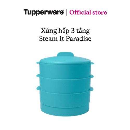 Xửng hấp 3 tầng Tupperware Steam It Paradise