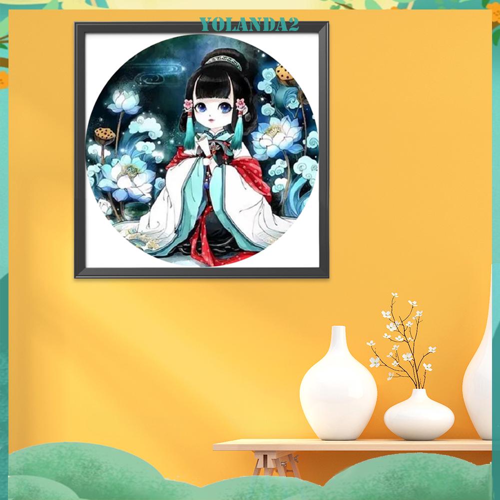 Bộ Tranh Thêu Chữ Thập 11ct In Họa Tiết Phong Cách Trung Quốc Độc Đáo Diy Dùng Trang Trí Nhà Cửa