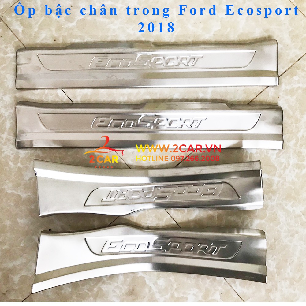 Ốp bậc chân trong, ngoài xe Ford Ecosport 2016- 2020