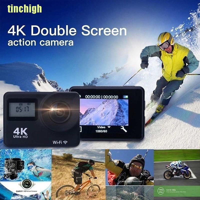 Camera hành trình hai màn hình 4K 1080P HD 2'' chống thấm nước As Go Pro Uk
 | BigBuy360 - bigbuy360.vn