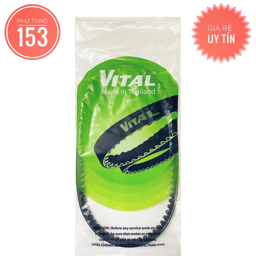 Dây Curoa Nouvo LX / SX, Luvias, Luvias Fi,... hiệu Vital  - Dây curoa xe tay ga - PHỤ TÙNG 153