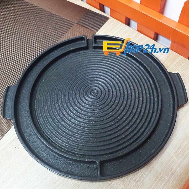 Khay Nướng Bò Sốt Phô Mai bằng gang đúc chống dính Vạn Lợi