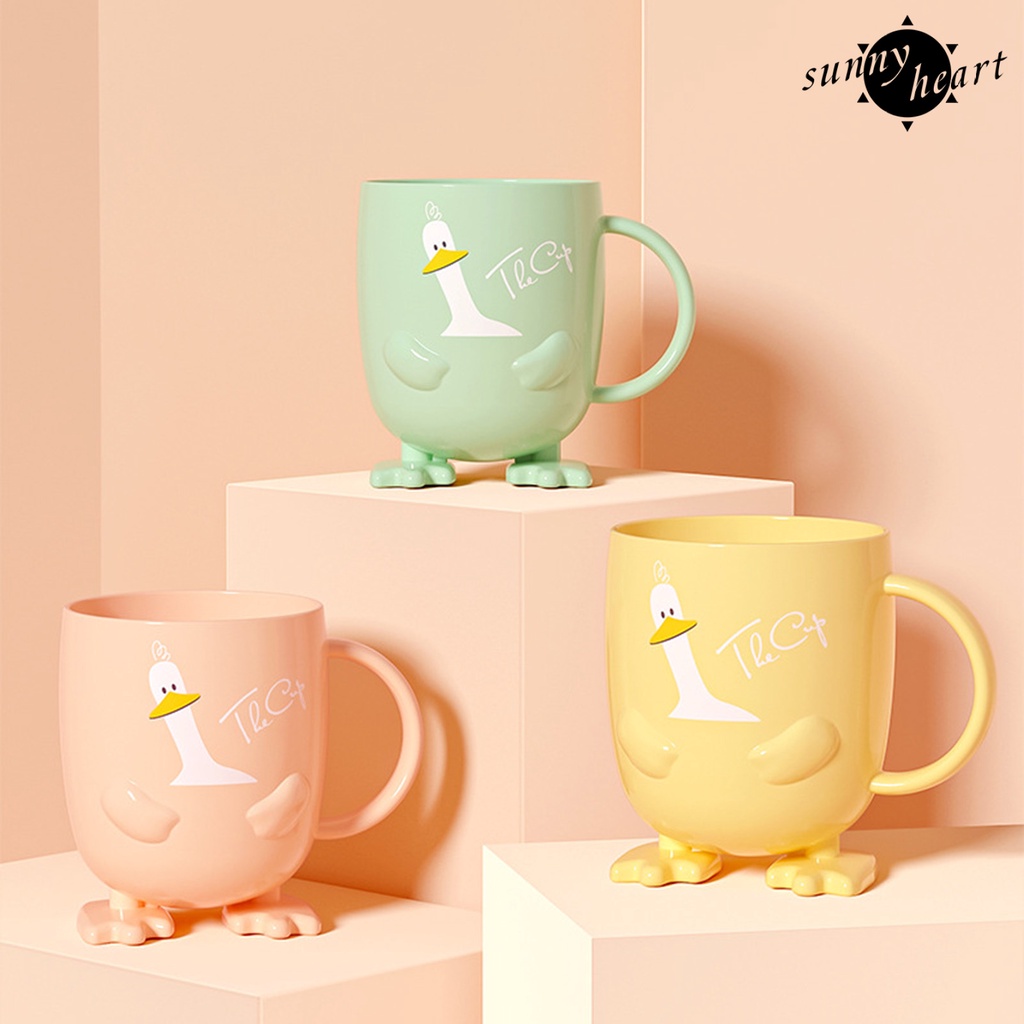 Cốc Đựng Bàn Chải Đánh Răng Chống Sốc Chống Sốc Hình Hoạt Hình Dễ Thương Cho Trẻ Em