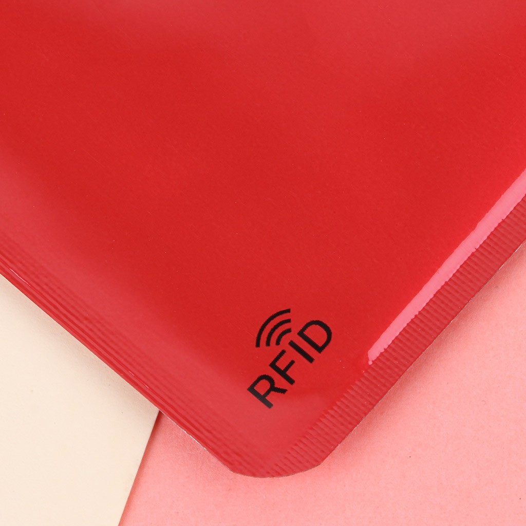 Set 10 bao bảo vệ thẻ tín dụng chặn RFID bằng lá nhôm