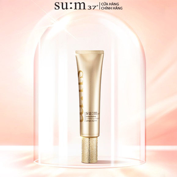 [Mã VISAPREMIUM giảm 150K]Chống nắng dưỡng trắng bảo vệ da tối ưu Su:m37 Losecsumma Lumiere Sun Protect SPF50+PA++++50ml