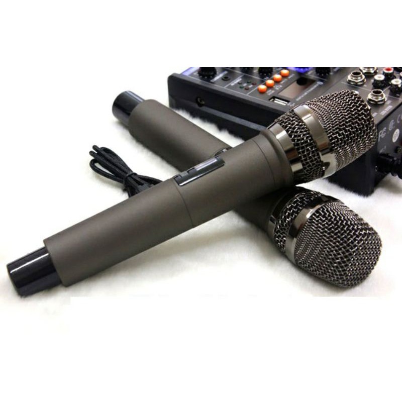 Mixer G4 thế hệ mới bluetooth tặng 2 mic không dây