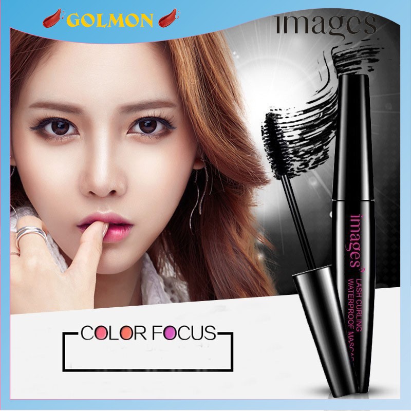 Mascara IMAGES chuốt mi dài và cong vút chuốt mi đẹp makeup trang điểm mascara nội địa trung golmon