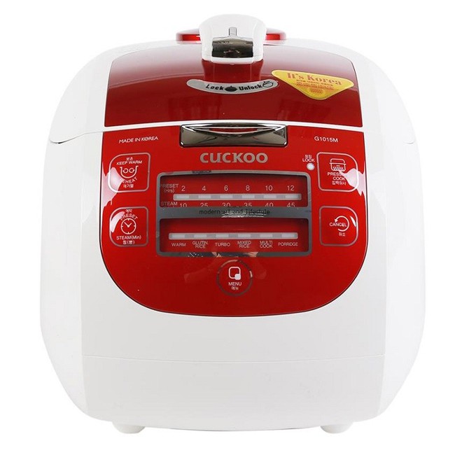 [Mã ELHADEV giảm 4% đơn 300K] Nồi cơm áp suất điện tử Cuckoo CRP-G1015M