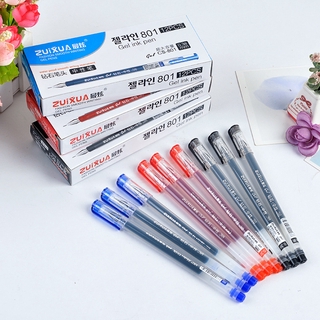 Bút mực gel đầu kim cương 0.38mm màu đen / đỏ / xanh sáng tạo