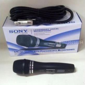 (MỚI) MICRO SONY SN-703 CHO LOA KÉO, AMPLY, KARAOKE CÓ DÂY CỰC HAY LUÔN [FREESHIP]_SLM