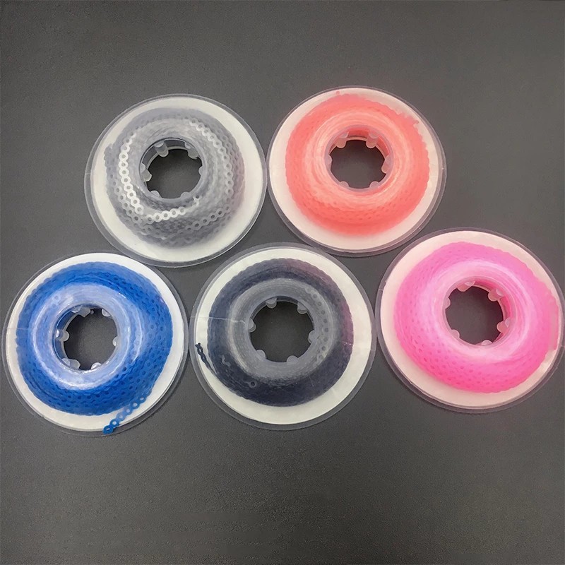 Cuộn dây cao su nha khoa 15 feet 16 màu tùy chọn