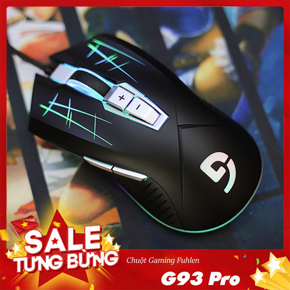Wired Mouse Gaming Fuhlen Nine Series G93 Pro
