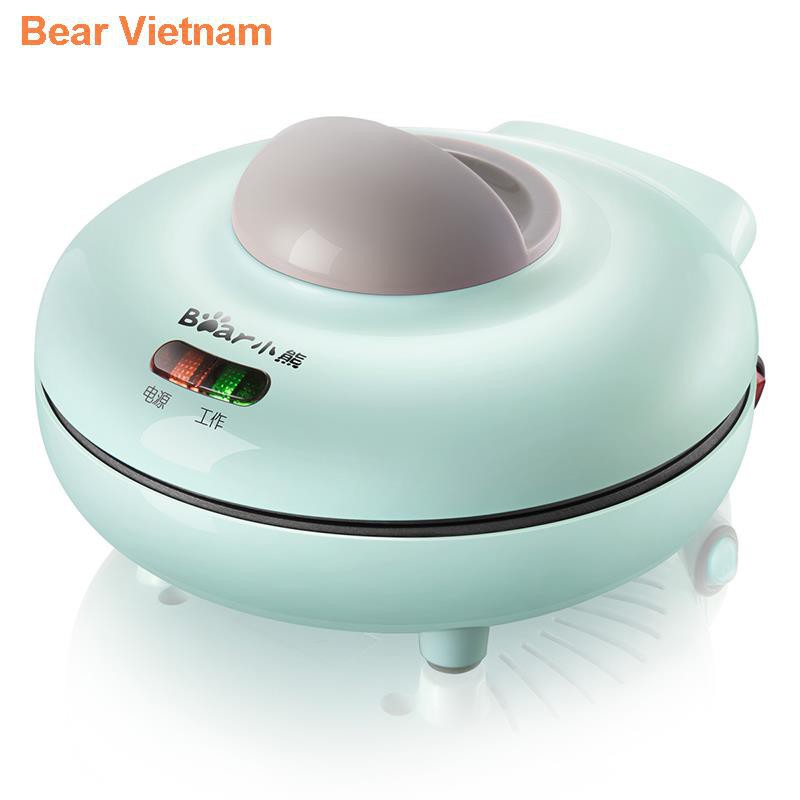 ❧❀♨▤Máy làm bánh Bear tại nhà Nướng nhỏ mini đa chức năng cho trẻ em quế trứng