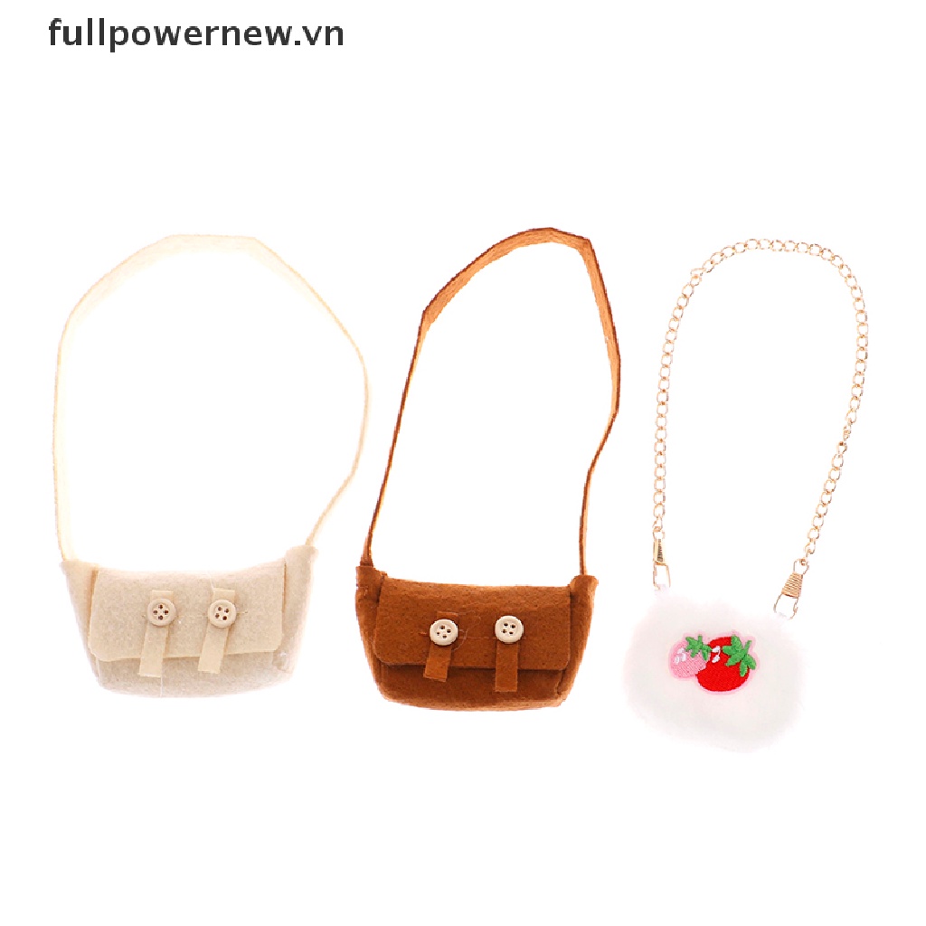 Đồ búp bê bằng vải bông dày gồm áo kính và túi đựng kính đáng yêu phù hợp kích thước 30cm