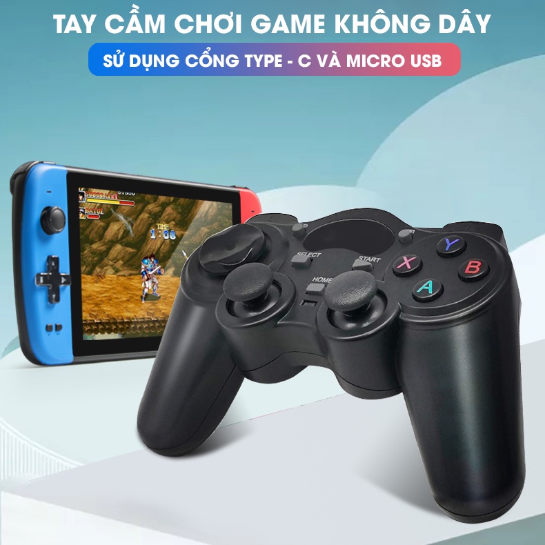 Tay cầm chơi game không dây USB cho PC, Laptop / Điện Thoại, TV Android, TV Box - K1360