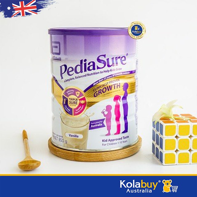 Sữa bột PediaSure của Úc cho bé vị Vani 850g