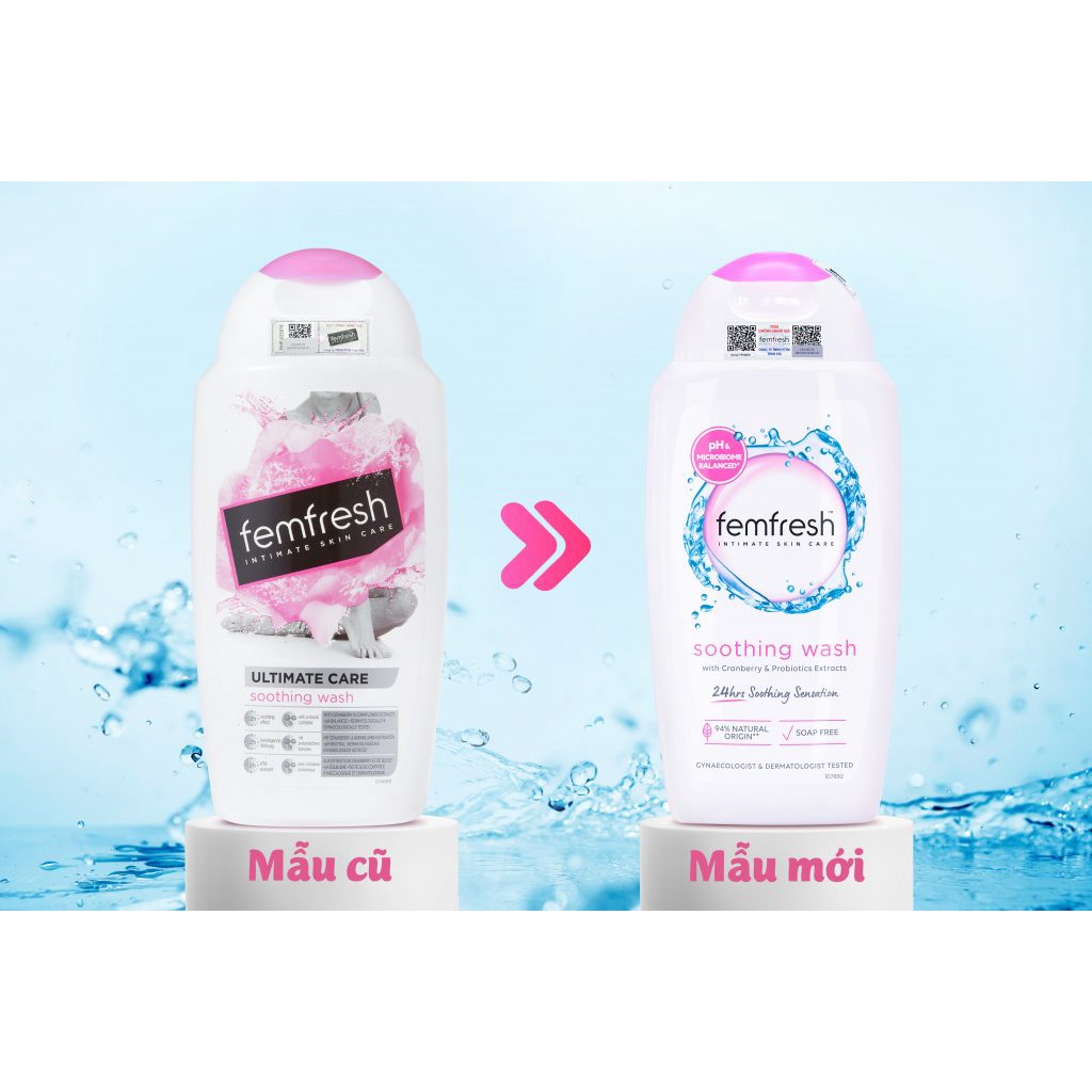 Dung dịch vệ sinh phụ nữ Femfresh Daily Intimate Wash 250ml