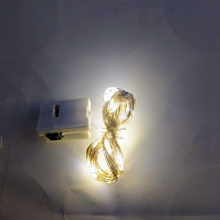 Đèn Fairylight, Đèn Led Đom Đóm Màu Vàng 3M