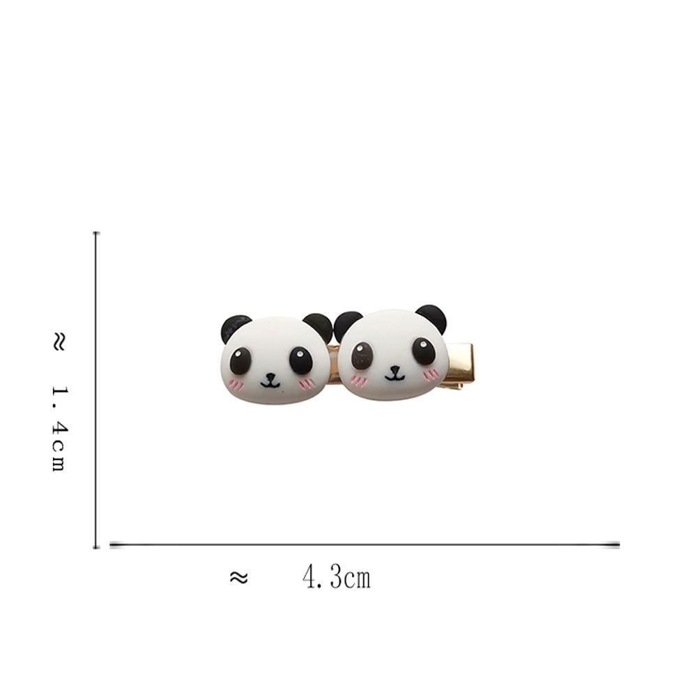 IVORY Kẹp Tóc Hình Gấu Trúc Dễ Thương