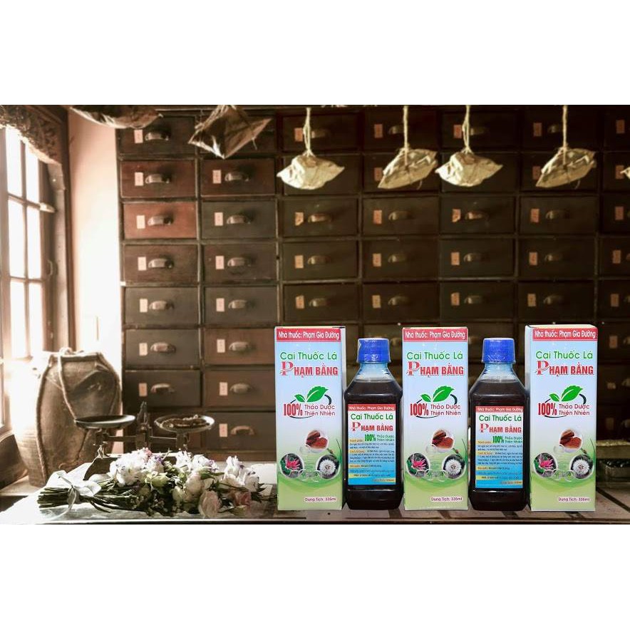 Thuốc Cai thuốc lá Phạm Bằng - Dứt điểm từ 4 - 5 ngày
