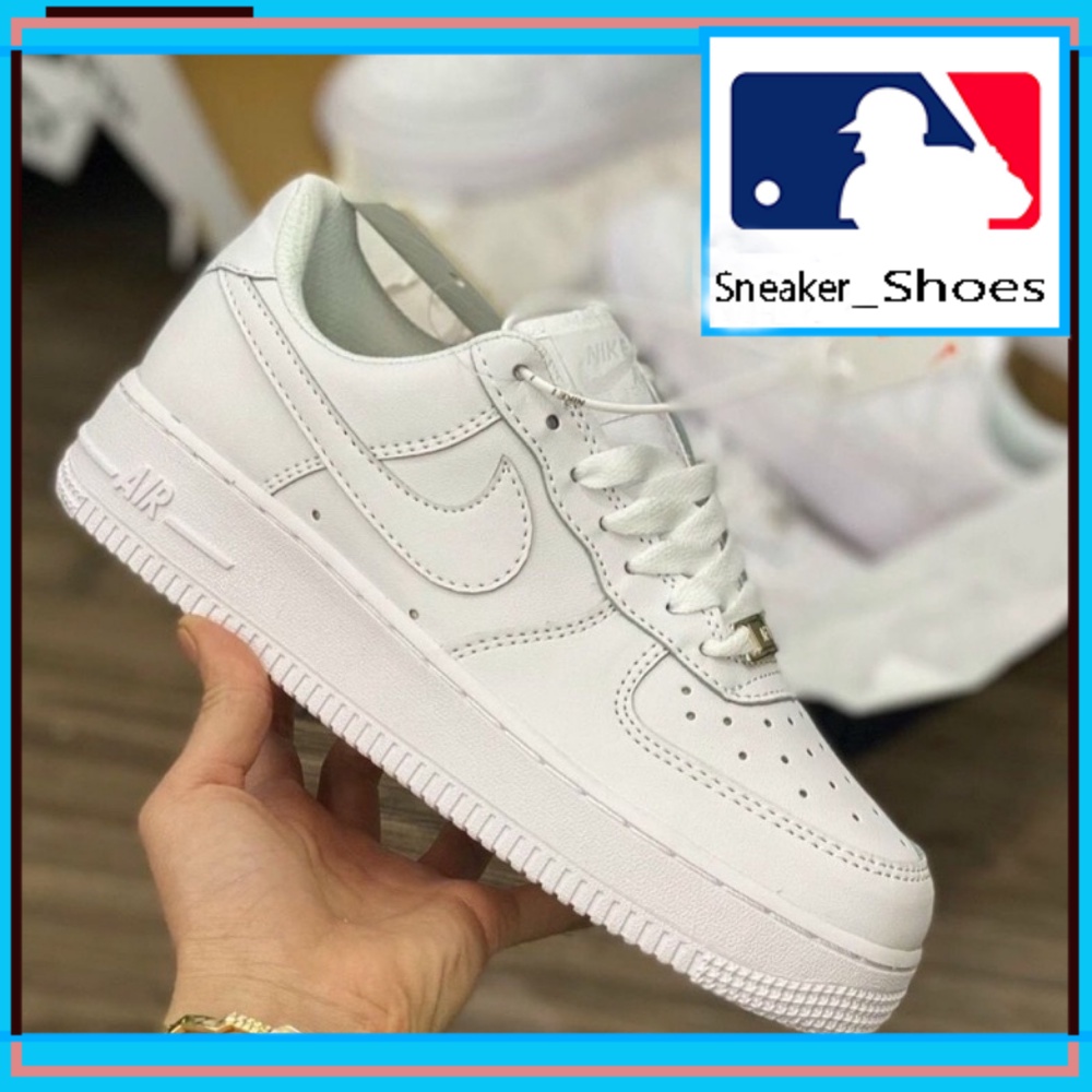 Giày_NIKE, Giày AIR FORCE 1 AF1 Trắng Hàng Cao Cấp Full Box+Bill