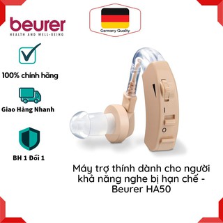 MÁY TRỢ THÍNH BEURER HA50 - Máy trợ thính hỗ trợ người khả năng nghe hạn chế