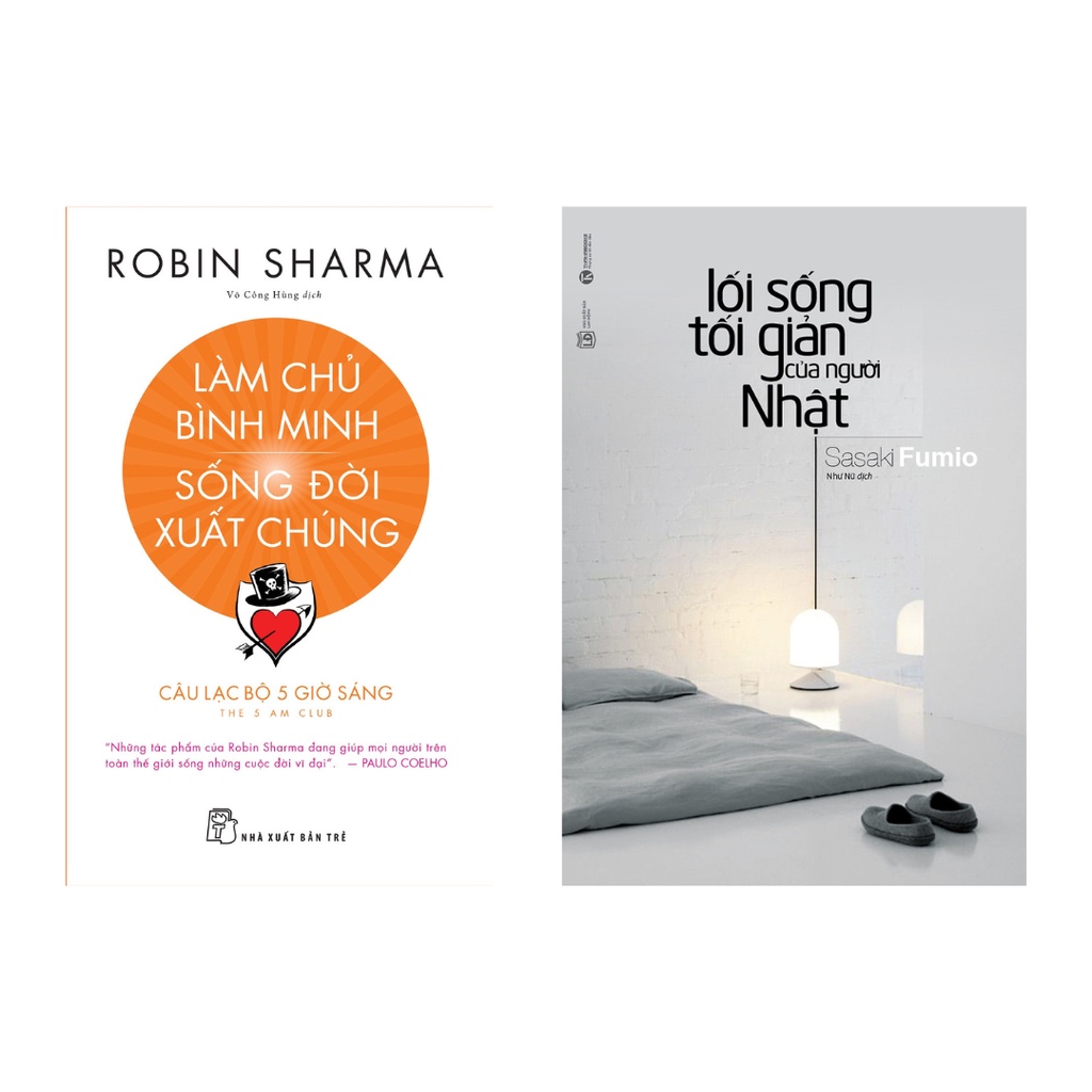 Sách Combo 2 cuốn: Làm Chủ Bình Minh Sống Đời Xuất Chúng + Lối Sống Tối Giản Của Người Nhật