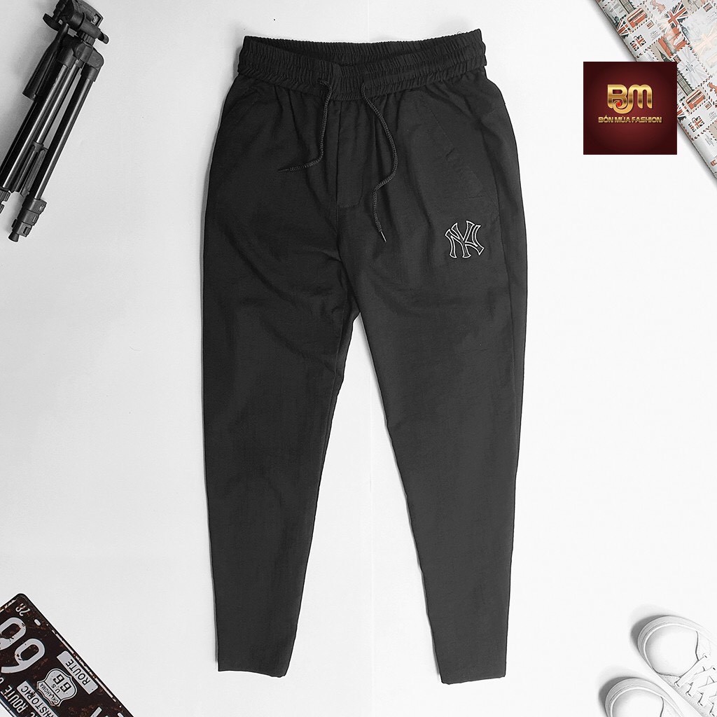 Quàn dài thể thao nam Jogger vải đũi kim cương dày dặn, form chuẩn mặc thoải mái dễ phồi đồ-The 1992