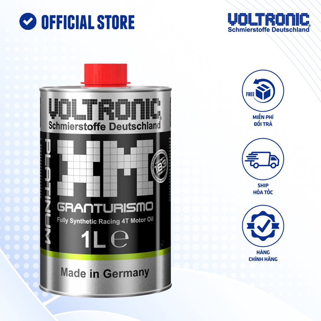 Nhớt biến thiên cao cấp nhập khẩu đức VOLTRONIC xm platinum granturismo 1l