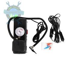 Bơm hơi mini sử dung 2 nguồn điện 12v và 220v dành cho xe hơi, xe máy