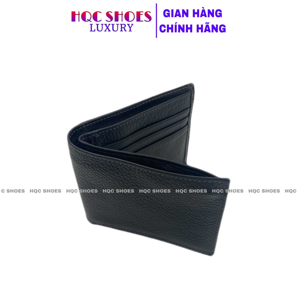 [DA BÒ THẬT 100%]Ví nam da bò - Bóp da nam cao cấp bảo hành bong nổ da trọn đời V001