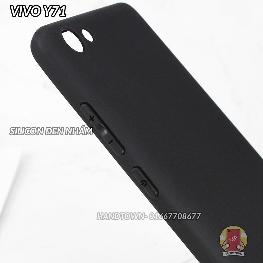 Ốp lưng Vivo y71 dẻo đen nhám chồng trầy