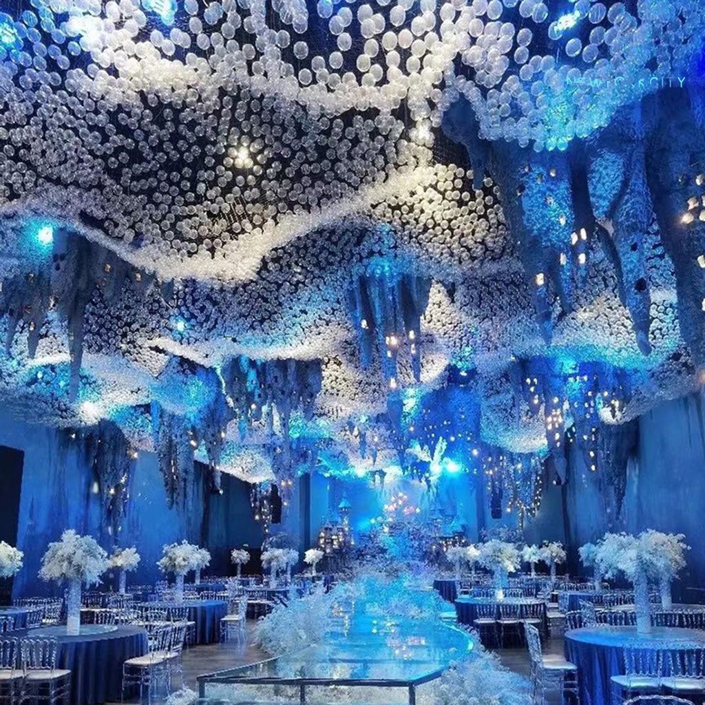 Bong Bóng Trong Suốt Bằng Nhựa Dùng Trang Trí Giáng Sinh DIY