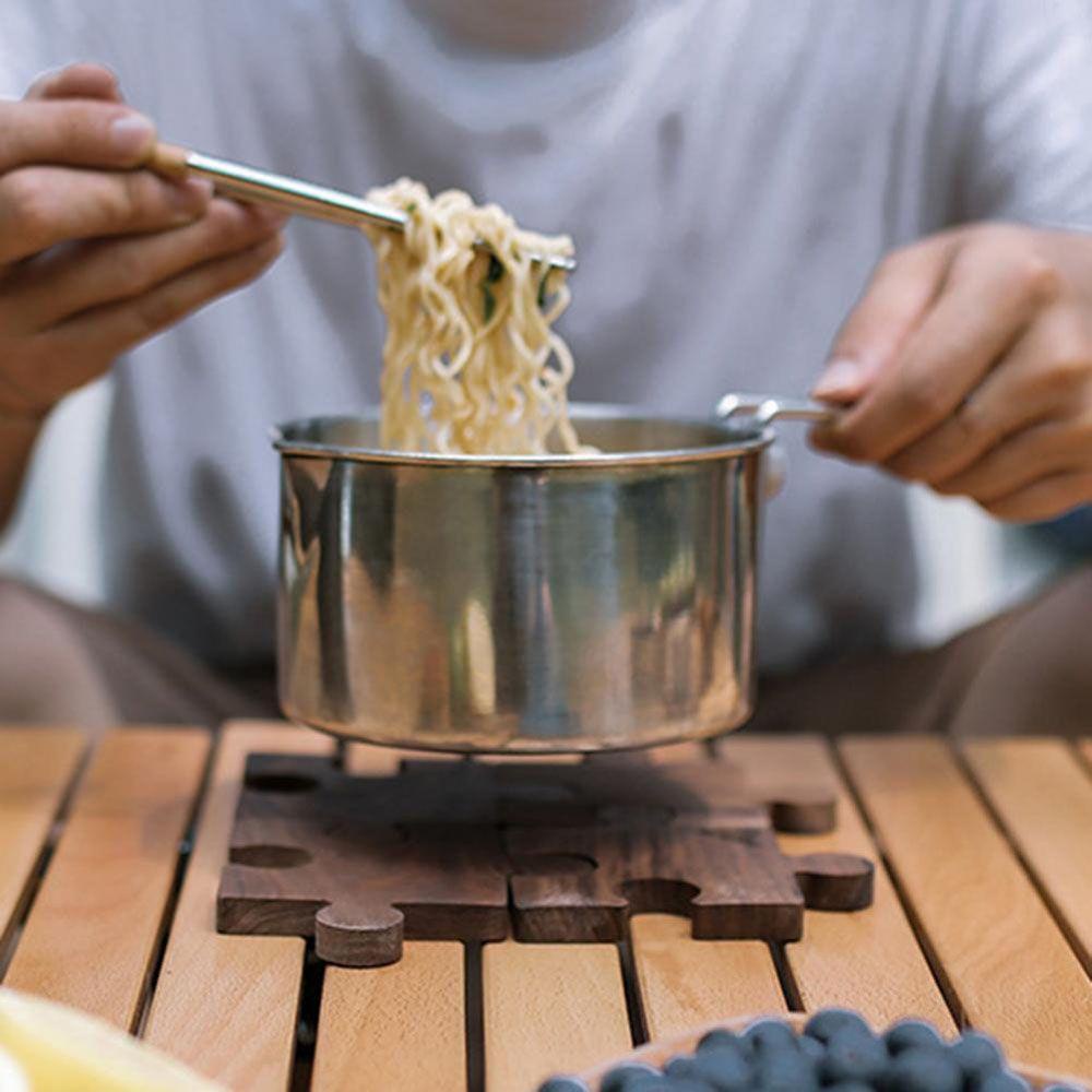 Miếng Lót Nồi Cách Nhiệt Hình Mảnh Ghép Sáng Tạo