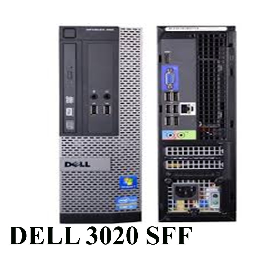 Máy bộ dell, barebone dell optiplex 3020 7020 SFF ( CPU i5 4570 ,i3-4160, G-3220 / 4G / SSD 120G )