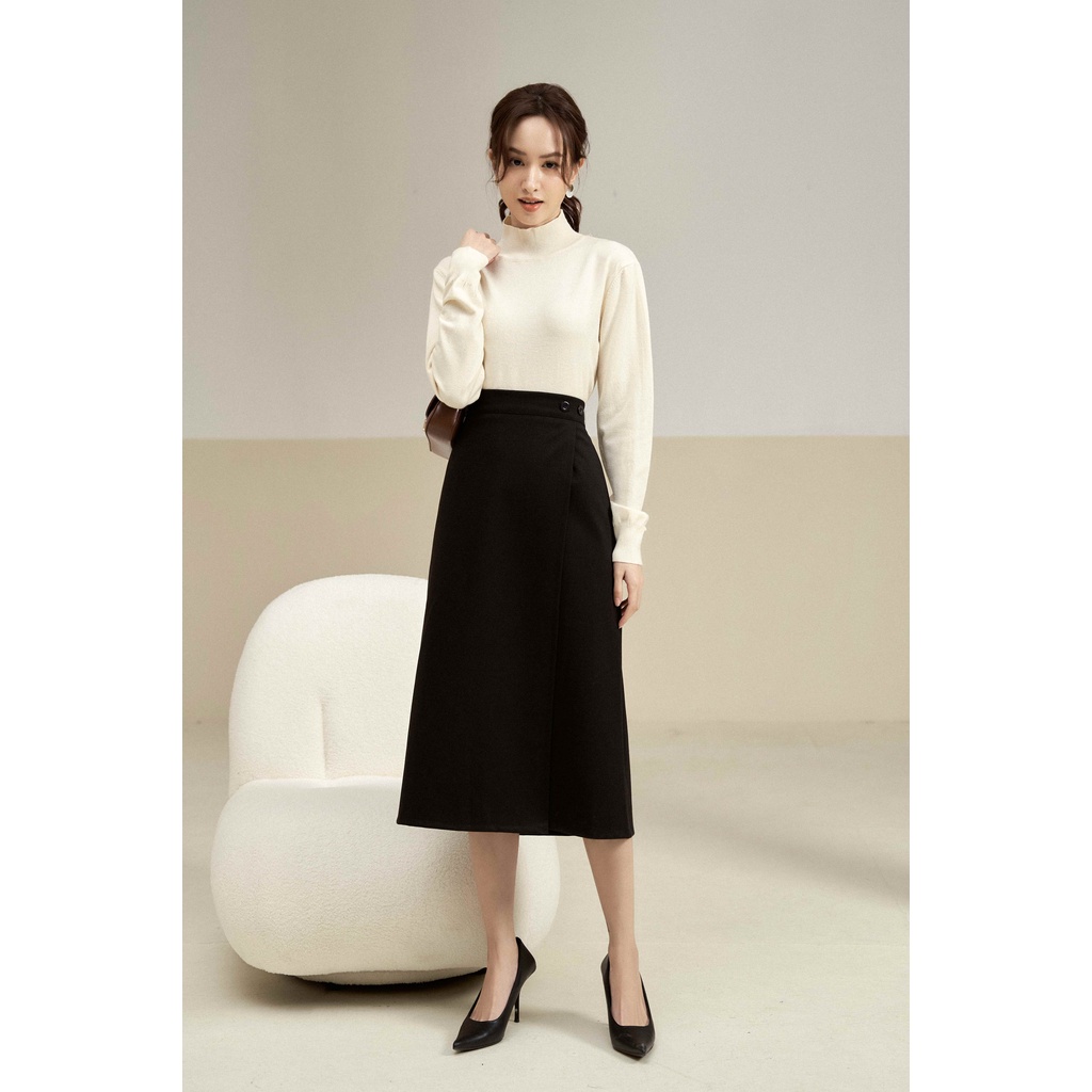 Len trơn mịn cổ lửng gân gấu TIINSTORE G21119 | BigBuy360 - bigbuy360.vn