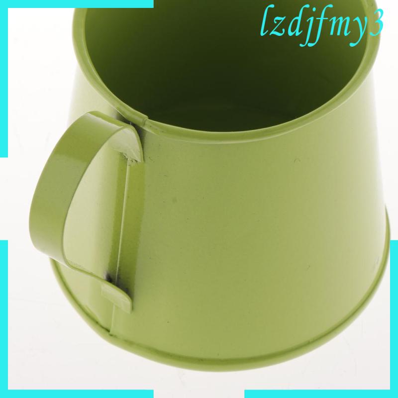 Mô hình bình tưới cây mini bằng thiếc nhiều màu sắc phong cách mộc mạc