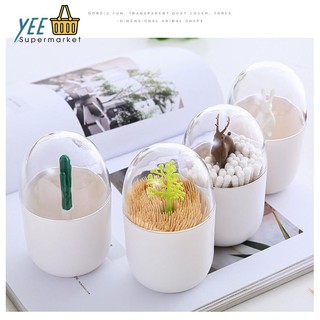 [GÓC DECOR] HỘP ĐỰNG TĂM, TĂM BÔNG CUTE
