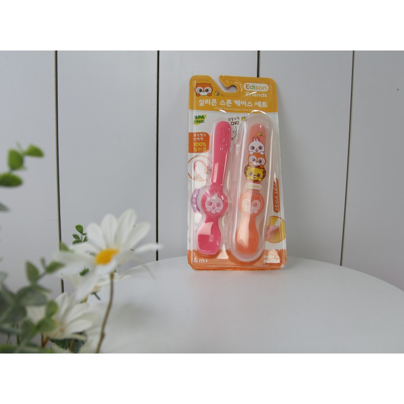 [CHÍNH HÃNG] [TÁCH LẺ] Set 2 thìa Silicon Edison