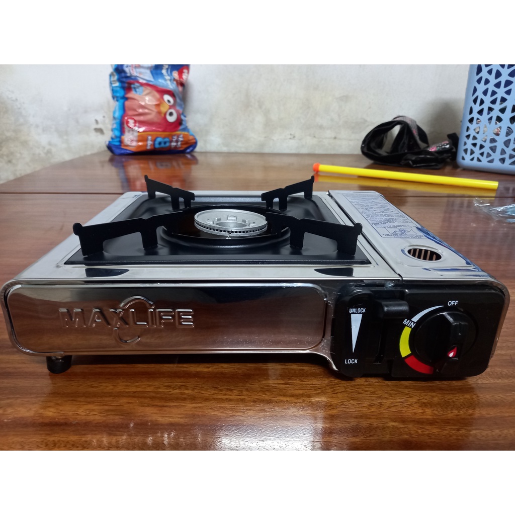 [SIÊU HOT] BẾP GA MINI, BẾP GA DU LỊCH MAXLIFE - GIÁ RẺ , AN TOÀN , TIỆN LỢI VÀ SIÊU BỀN