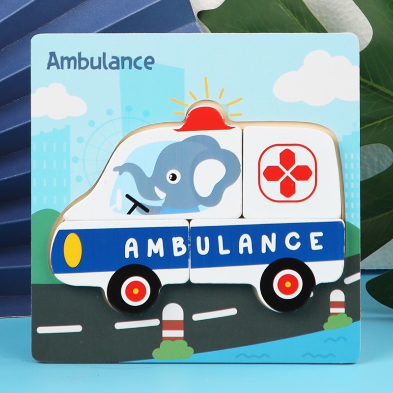 Đồ chơi trẻ em,Đồ chơi gỗ thông minh ghép hình nổi 3D,kích thích tư duy,sáng tạo,thông minh cho bé