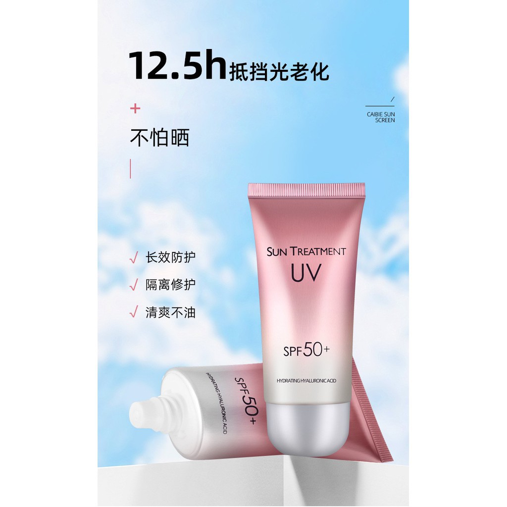 Kem Chống Nắng Trắng Hồng Da SUN TREATMENT SPF50+ Chuẩn