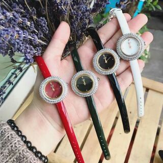 Đồng hồ nữ Burgi mâm xôi siêu xinh