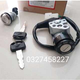 Bộ ổ khóa điện xe Future 1 đời đầu zin honda chính hãng