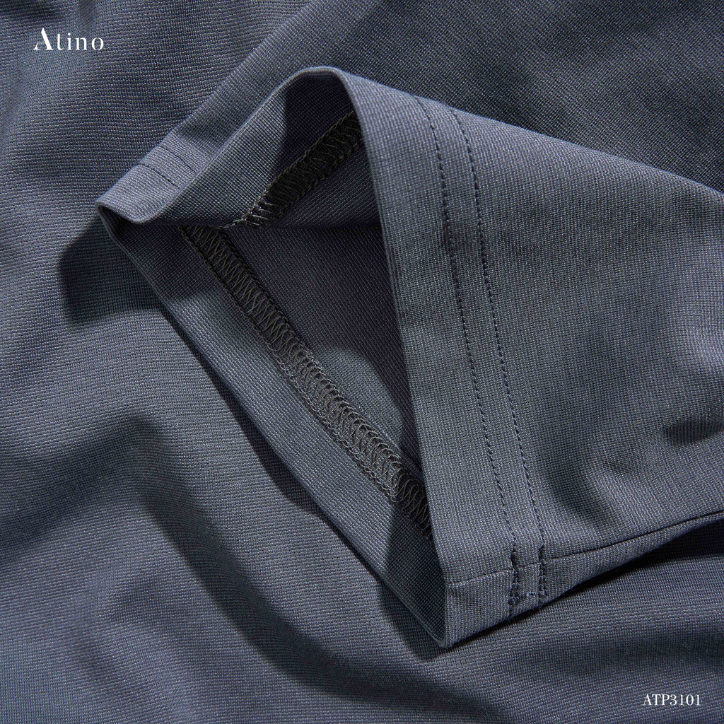 Áo Thun Nam cổ tròn ATINO vải Cotton cao cấp co giãn thoáng mát trẻ trung form regular ATP3101