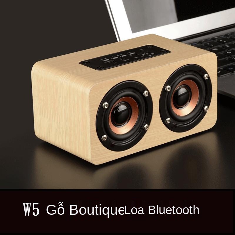 ∏loa bluetooth Không Dây mini bass cực mạnh Âm Thanh Chất Lượng Hỗ Trợ Cắm Thẻ Máy tính điện thoại di động cỡ W5 tạo ra