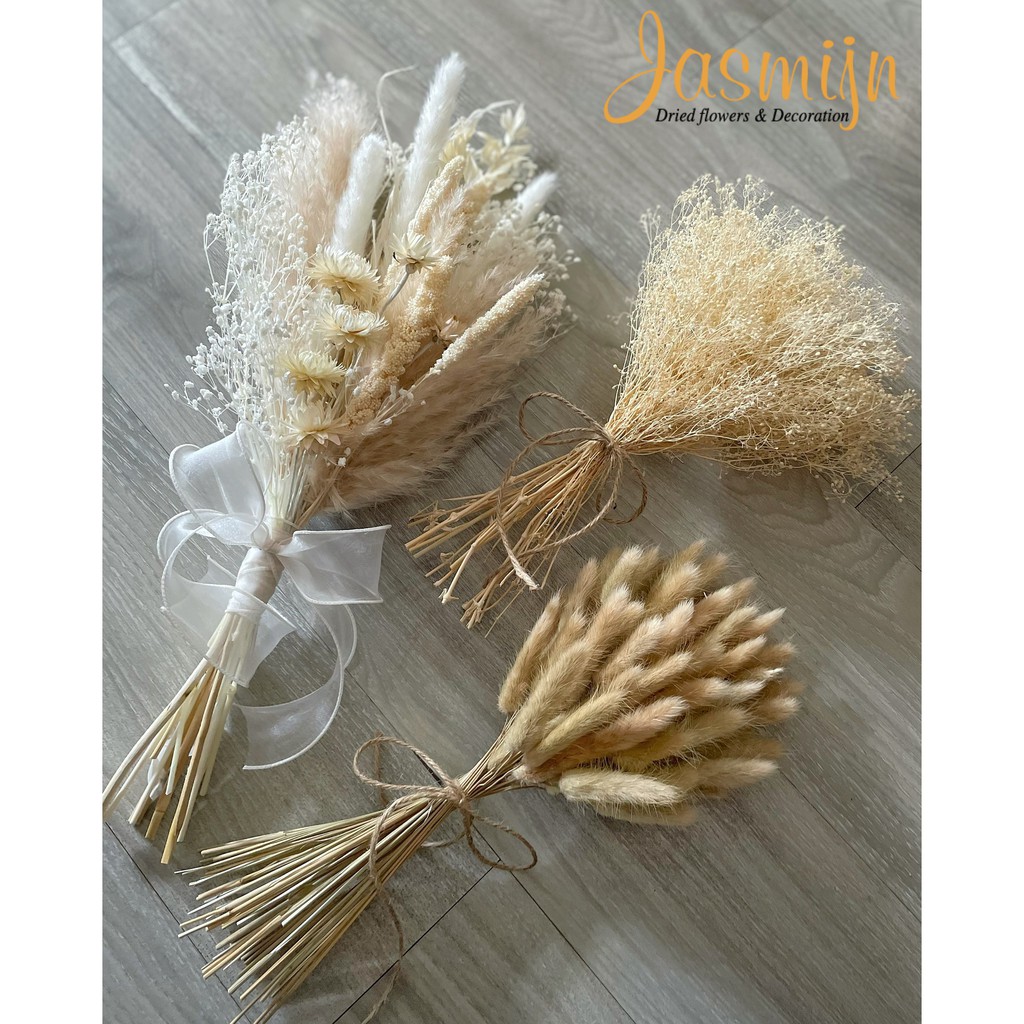 Bó hoa khô đơn giản ⭐ Bó hoa khô thiết kế ⭐ Bó hoa khô trang trí ⭐