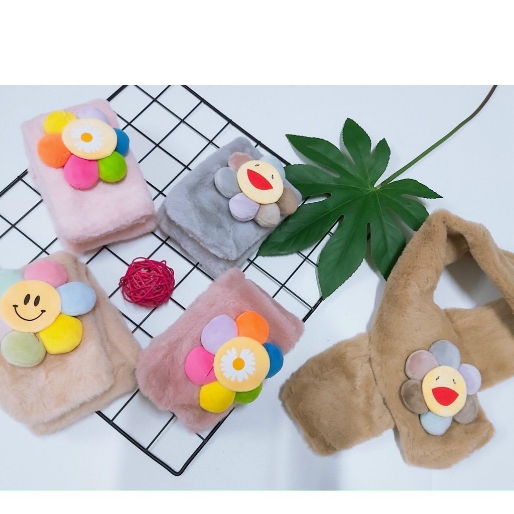 Khăn Choàng Cổ Giữ Ấm Cho Bé Loại Đẹp Mịn Cho Bé Trai Và Bé Gái